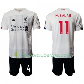 Camisola Liverpool M.Salah 11 Criança Equipamento Alternativa 2019-2020 Manga Curta